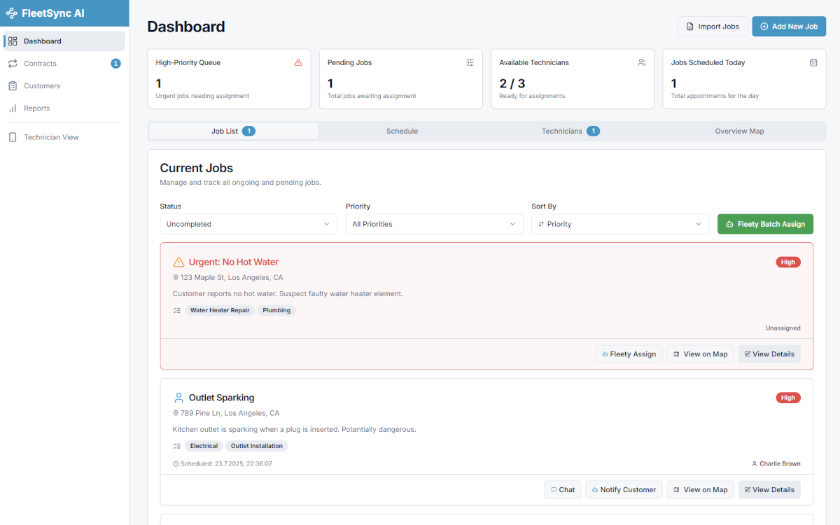 Desktop dashboard screenshot of MarginMax application
